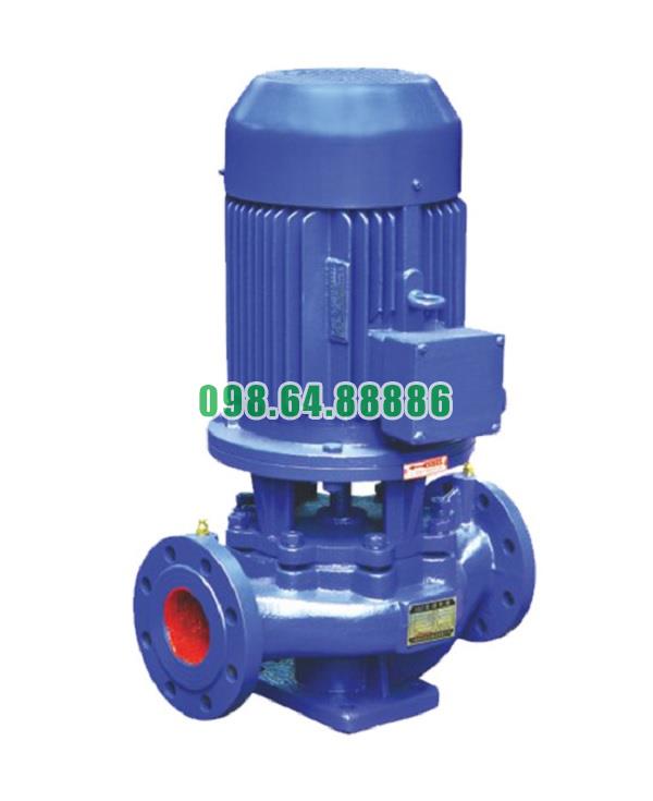 Máy bơm lùa trục đứng, bơm tăng áp ISG100-100, IRG100-100 5.5kw, 100m3, 12.5m